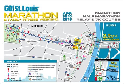 A guide to spring 5Ks and marathons in St. Louis .